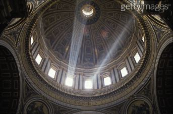 michelangelo- Interior of the dome-Basilica di San Pietro, Vatican