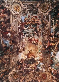 Cortona- The Triumph of Divine Providence (overview)-1633-39-Fresco-Palazzo Barberini, Rome