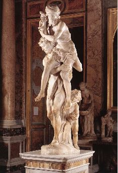bernini- Aeneas, Anchises, and Ascanius-1618-19-Marble, height- 220 cm-Galleria Borghese, Rome