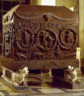 Constantia-Sarcophagus of Constantia, c. 350. Vatican Museums, Rome