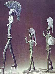 Statuettes of Spear-Throwers, 5th B.C. 