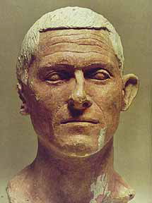 Head of a Man from the Votive Deposit of Manganello, Cerveteri, 100 B.C.