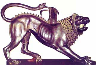Chimera of Arezzo, 4th B.C.