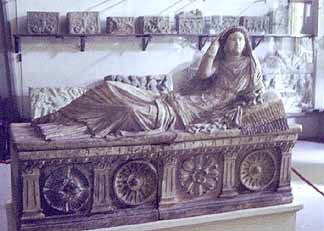 Sarcophagus of Larthia Seianti from Chiuisi, 2nd B.C.