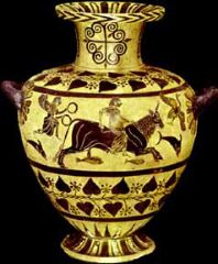 Hydria with Europa Riding the Bull, 6th B.C.