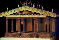 Reconstruction of the Portonaccio Temple, Veii, 515-490 B.C.