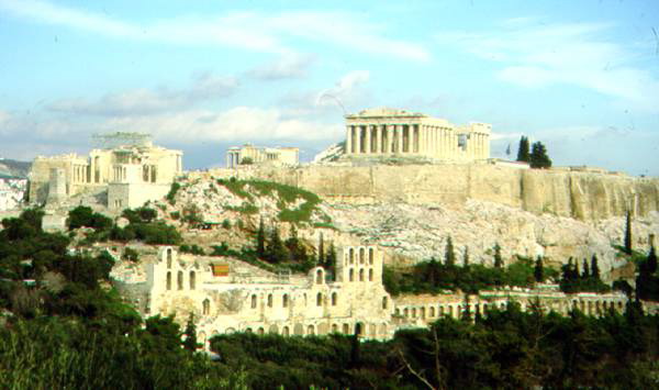 Acropolis seen from the Areopagus
