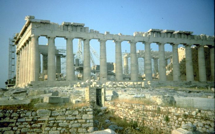 Parthenon, Acropolis, Athens. 447-438 BCE