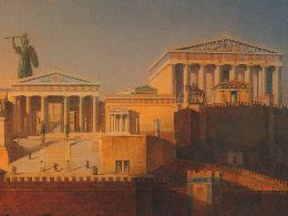 Restoration of Acropolis; German architect Leo Von Klenze in 1846
