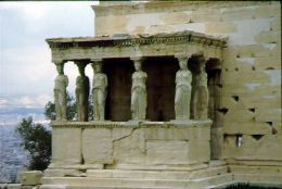 Porch of the Maidens (Caryatid porch), Erechtheion, Acropolis