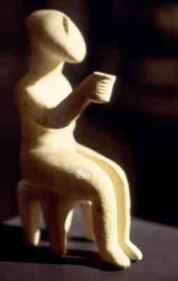 Cycladic Idol. Marble, 2500-2300 BCE