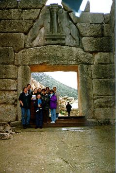 Lion Gate of the Citadel of Mycenae (c1300 BC)