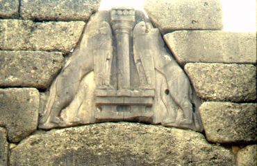 Lion Gate of the Citadel of Mycenae (c1300 BC)