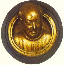 GHIBERTI-Self-Portrait (detail from the eastern door)-1425-52-Bronze-Baptistry, Florence