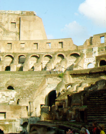 Interior Colosseum, Rome, 72-80 AD
