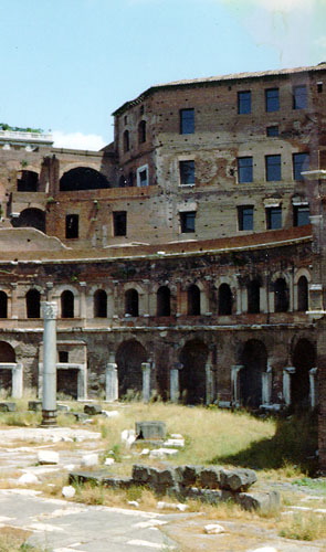 Shops in Trajan Market; c. 80 AD