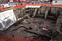 Recent Excavations in Imperial Fora. Apparently from the area of Forum Pacis.