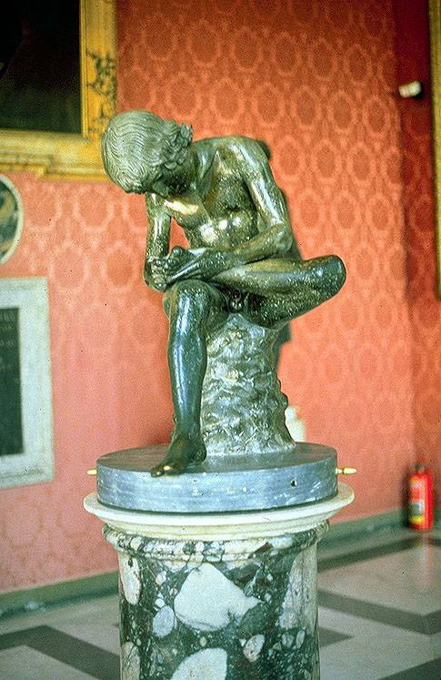 "Spinario," Rome, Museo Conservatori (bronze) 