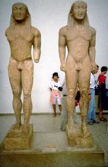 Kleobis and Biton, the "Twins," Delphi Museum