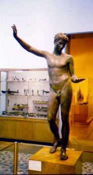 Bronze figure from Marathon 