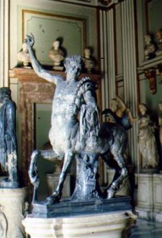 The "Young" Centaur (Rome, Conservatori Museum) bronze