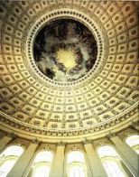U.S. Capitol Rotunda; The Inner Dome and Canopy over the Rotunda